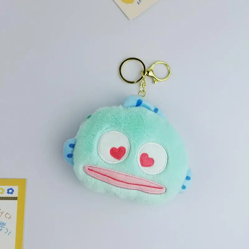 Новый милый кошелек Sanrio Hangyodon Zero украшение для сумки подвеска пары мультяшный
