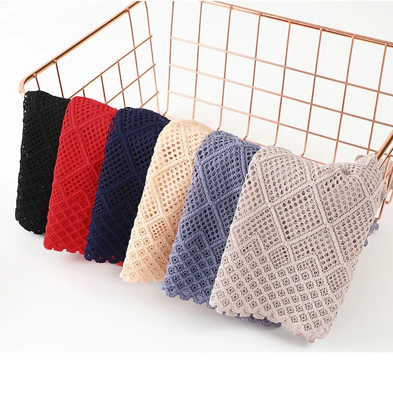 

Новинка, сексуальное кружевное женское нижнее белье большого размера, дышащее хлопковое тонкое нижнее белье с вырезом горловины, весна-лет...