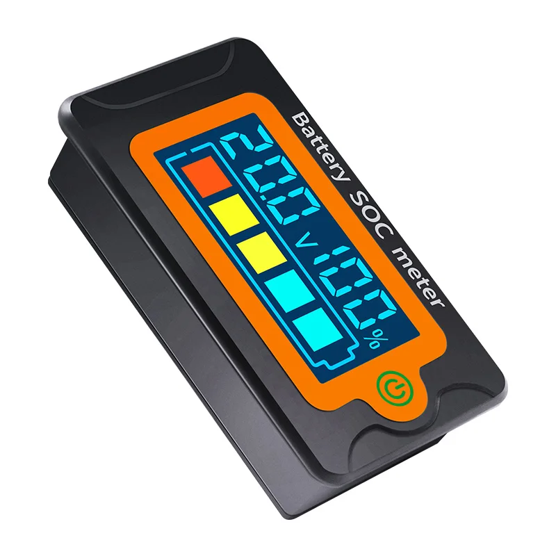 

Peacefair PZEM-009 DC 8-100V Battery SOC Capacity Tester Voltage Voltmeter Lithium Iron Phosphate Waterproof Meter 12V 24V 48V