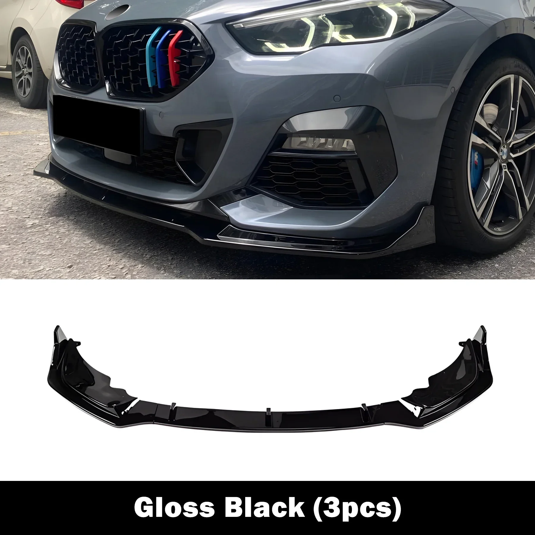 

Для BMW 2 серии F44 218i 220i 235i 216d 218d 220d Gran Coupe MP 2020-2025 Передний бампер, разделитель губ, диффузор, спойлер, комплект кузова