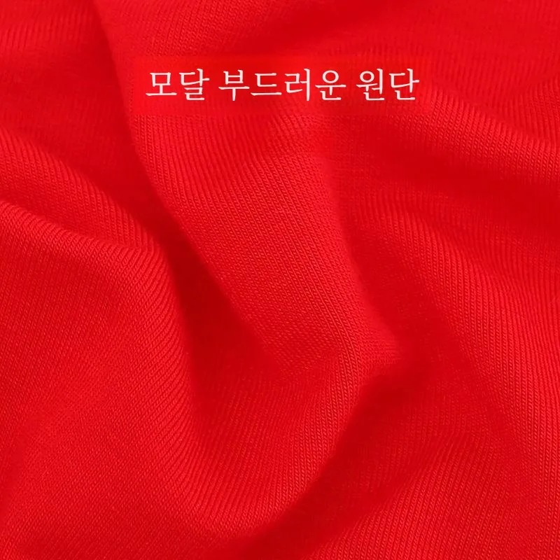 Новое женское нижнее белье из модала 2024 ярко-красное большие размеры трусы для