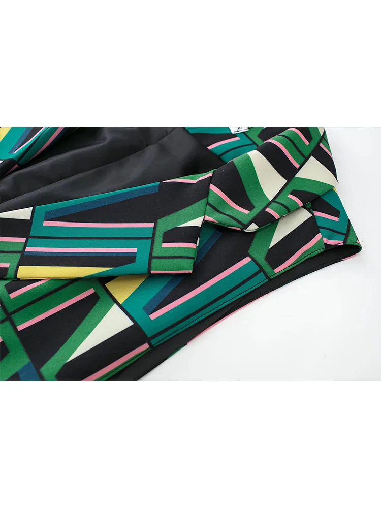 Женский жилет с разрезом и принтом PB &amp ZA3441770 винтажный без рукавов