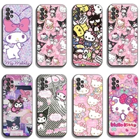hello kitty 2022 phone cases for samsung galaxy a31 a32 a51 a71 a52 a72 4g 5g a11 a21s a20 a22 4g carcasa soft tpu coque