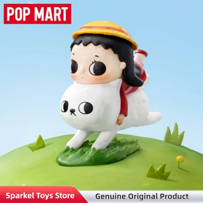 Фото Коллекционная фигурка POPMART Nyota X Chibi Maruko Chan: Слепая коробка-сюрприз, милая коллекционная фигурка, игрушка-подарок для взрослых №3