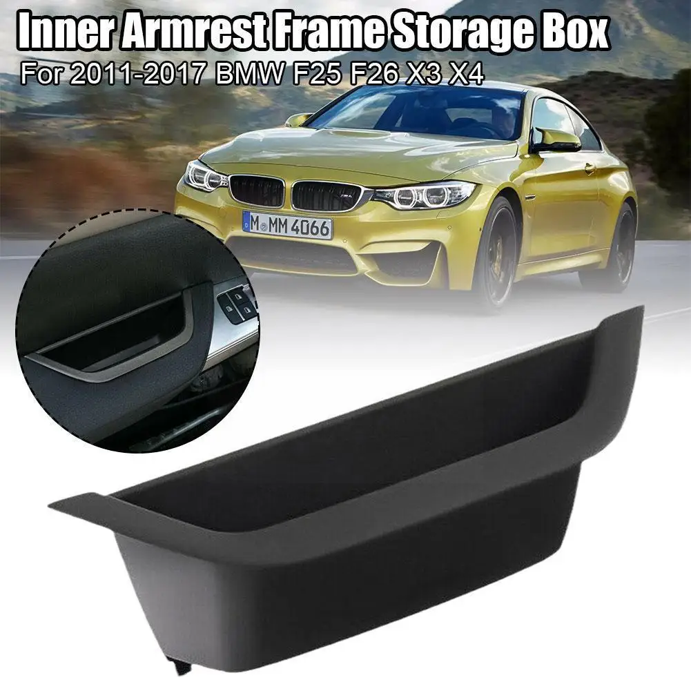 

The Interior Armrest Storage Box Is Suitable For BMW X3 X4 F25 F26 Interior Armrest Frame Storage Box Decoration M1W1