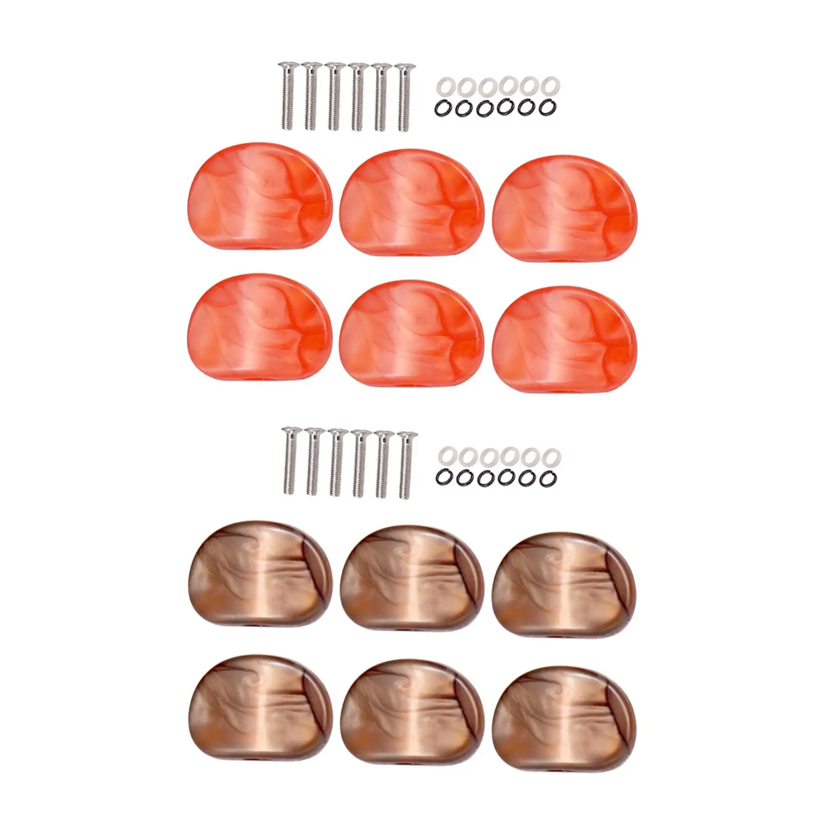 

Tuning Key Button Heads Guitar Tuner Peg Buttons for Electric Guitar Bass