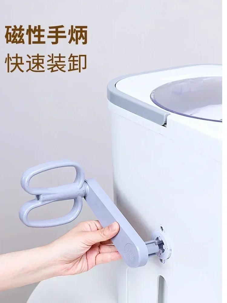 Tien Seconden Hand Reklam Wasmachine Studentenflat Aangezwengeld Huishoudelijke Kleine Wassen Sokken Zonder Elektriciteit