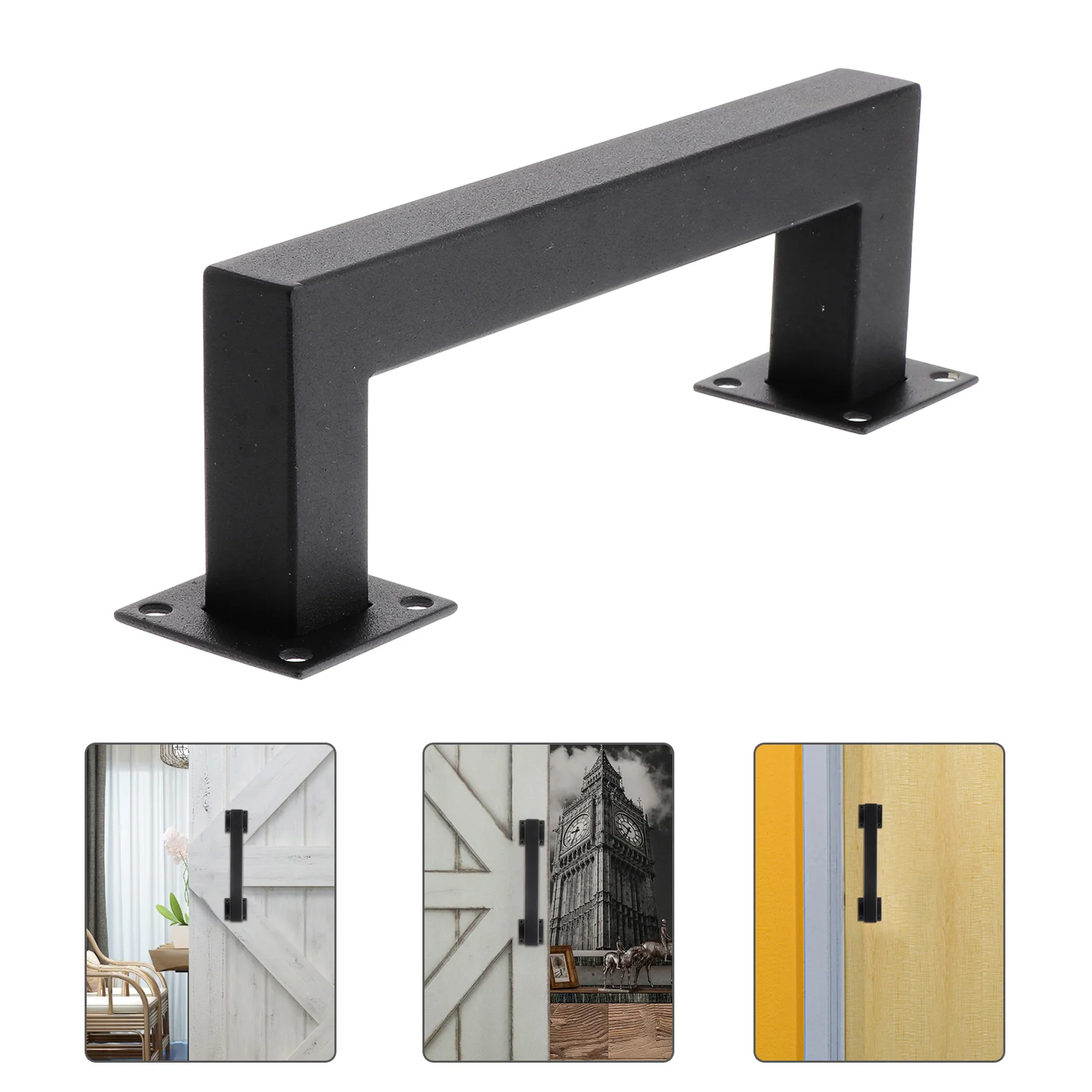 

1 Set Barn Door Handle Sturdy Prime Premium Steel Door Barn Door Handle Door for Barn Door Home