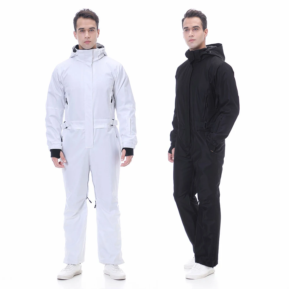 

2020 New Jumpsuit Snowboard Waterproof Outerwear High Quality Mountain Snow Men Skiing Jackets +Pants Outdoor Lady Ski Suits