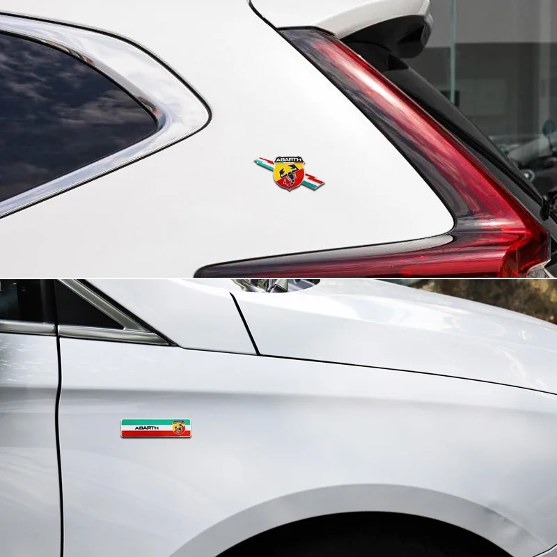 Автомобильные наклейки с эмблемой 70-летия, аксессуары для Fiat Abarth 124 125 500 595 695 Tipo FR Punto Ducato Stilo Palio (art.: 3920cfd20bd16) - 3920cfd20bd16
