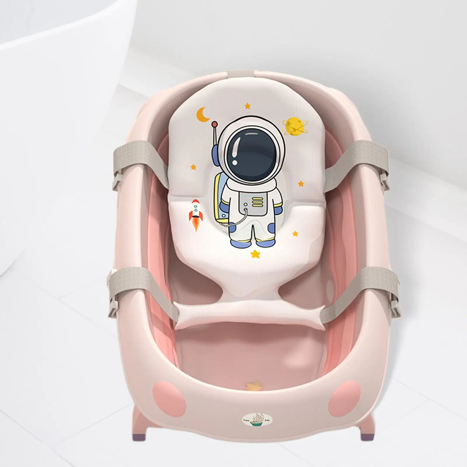 

Симпатичный детский Коврик для ванны, плавающее сиденье для ванны, детский коврик для душа, нескользящий мягкий Универсальный для малышей