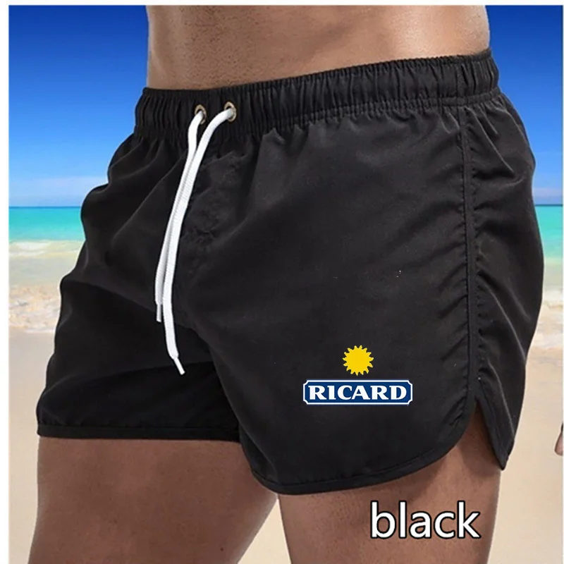 

Men's Spring Summer Beach Shorts Summer Surf Shorts Fashion Swimwear Men's Drawstring Sports Shorts Men's Quick Dry Swim Shorts
