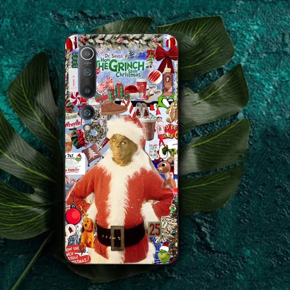 Чехол для телефона C-Christmas G-Green M-Monsters Redmi Note 4 X 5 A 6 7 8 T 9 9S 10 11 11S 11Epro Poco M3 Pro