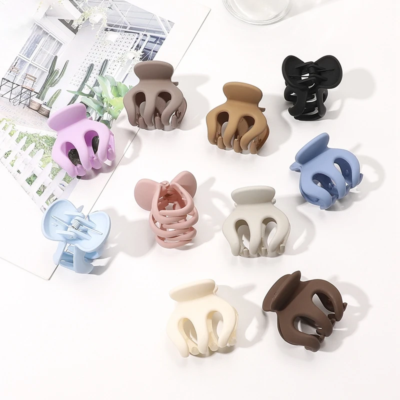 

Girls Pumpkin Grip Scrub Medium Hair Grip Hair Claws Hair Accessories Chic Hairgrip Headwear Girls Ornaments Crab Hair Clip