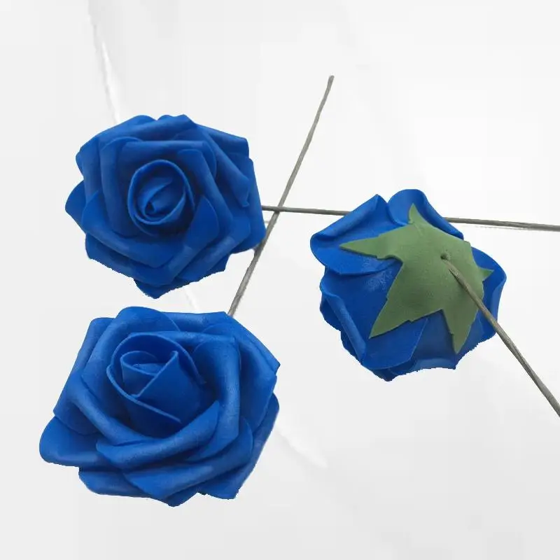 

Stunning Simulation of 8cm Stem PE Roses with Foam Flower Heads for Unforgettable Wedding Decor