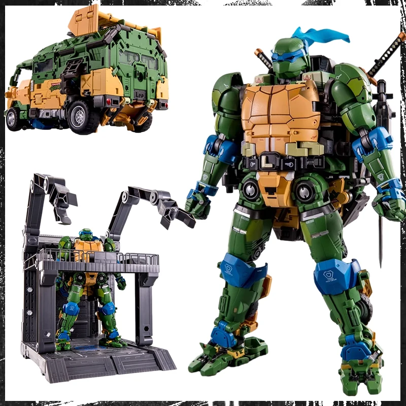 

Фигурка Черепашки-ниндзя HEATBOYS для подростков, аниме фигурка Леонардо, TMNT, 25 см, трансформируемая игрушка, украшение комнаты, рождественский подарок