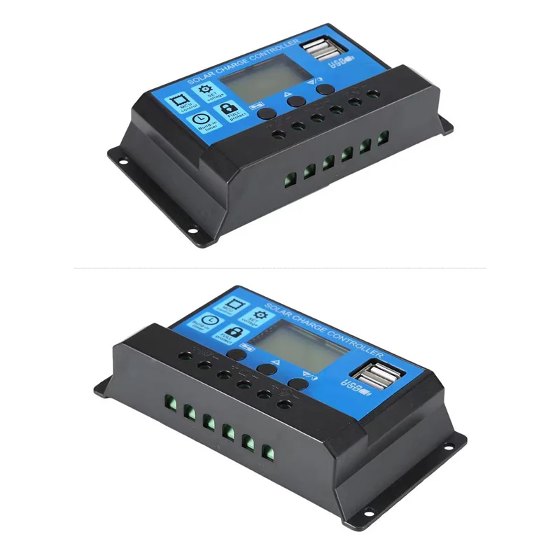 Автоматический контроллер заряда солнечной батареи 12 В 24 ШИМ контроллеры