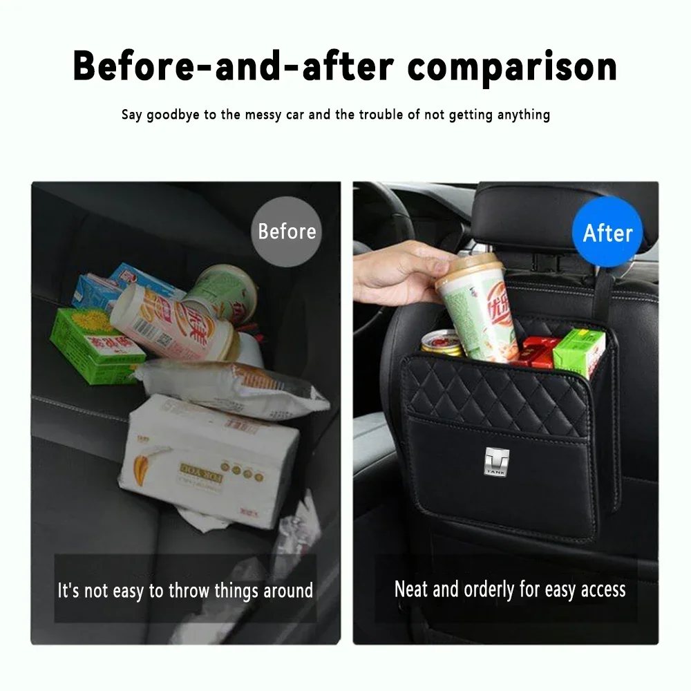 Сумка для хранения на заднем сиденье автомобиля подвесная сумка коробка