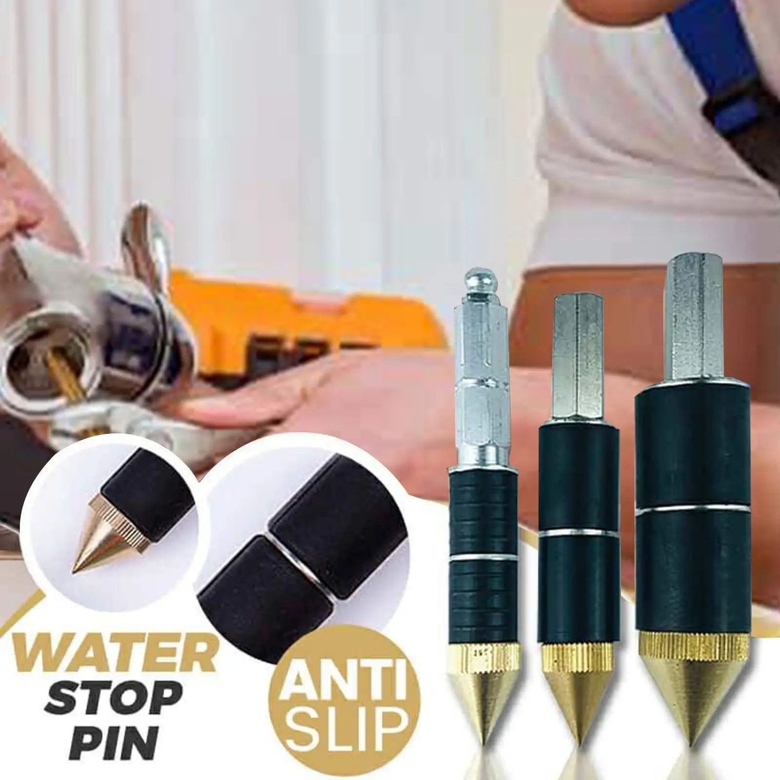 

4Pcs Hot Melt Water Stoping Pinfor Waterstop Accessories Parts for Bathroom