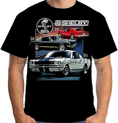 Лицензионная Мужская футболка Shelby Cars Muscle GT350, брендовая футболка, новая хлопковая футболка