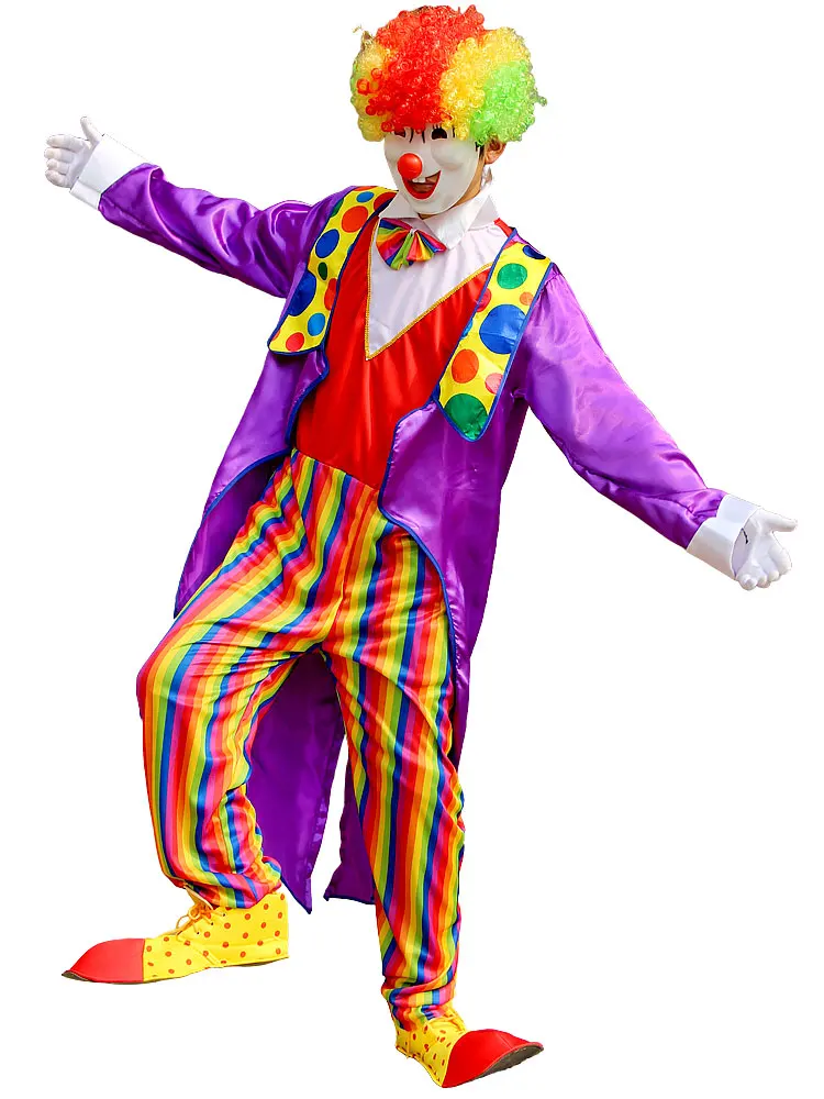 Хэллоуин искусственный цирковый костюм для взрослых и детей платье вечевечерние