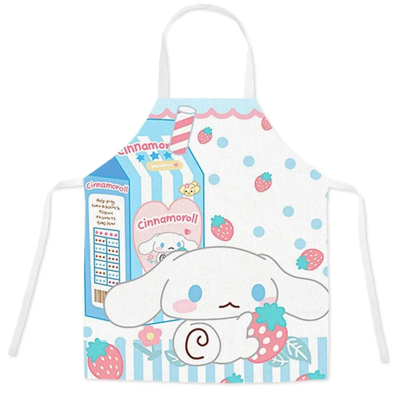Фартук Sanrioed Cinnamoroll из полиэфирного волокна с милыми рисунками