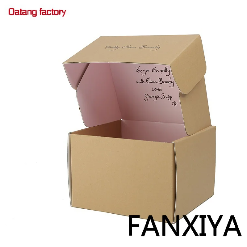 

custom printed packing carton shipping postal boxes cardboard box mailing box