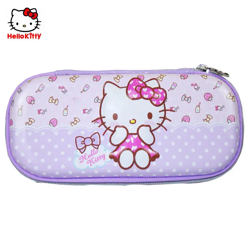 Hello Kitty bag Pencil Case Primary and Secondary Students Pencil Bag Multifunctional Stationery Box Girls Cute Pencil Case