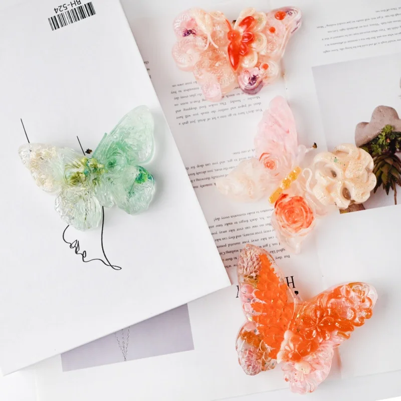 Силиконовая форма сделай сам для изготовления различных бабочек свечей мыла в