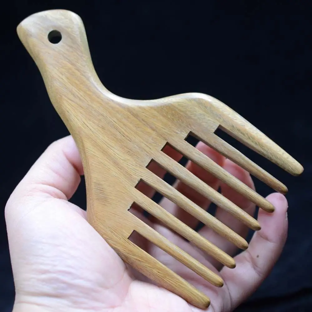 

Afro Hair Lift Styling Hair Accessories Hairdressing Wooden Hair Brush Wide Tooth Comb Hair Comb Hair Styling Tool
