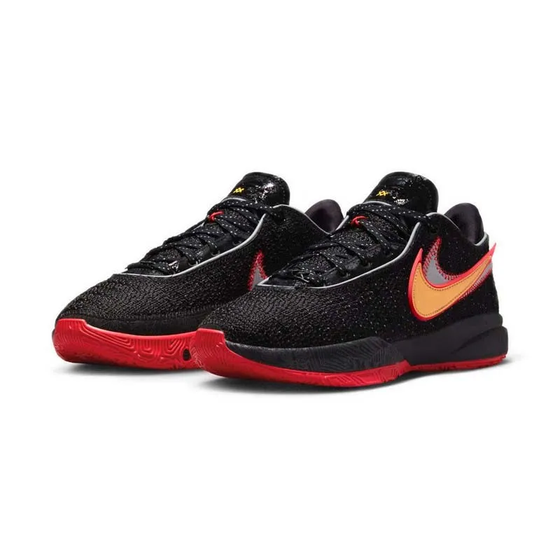 Nike Lebron 20 shock-absorbing durable wrapped supportive low cut Air Zoom practical basketball shoes for men and women