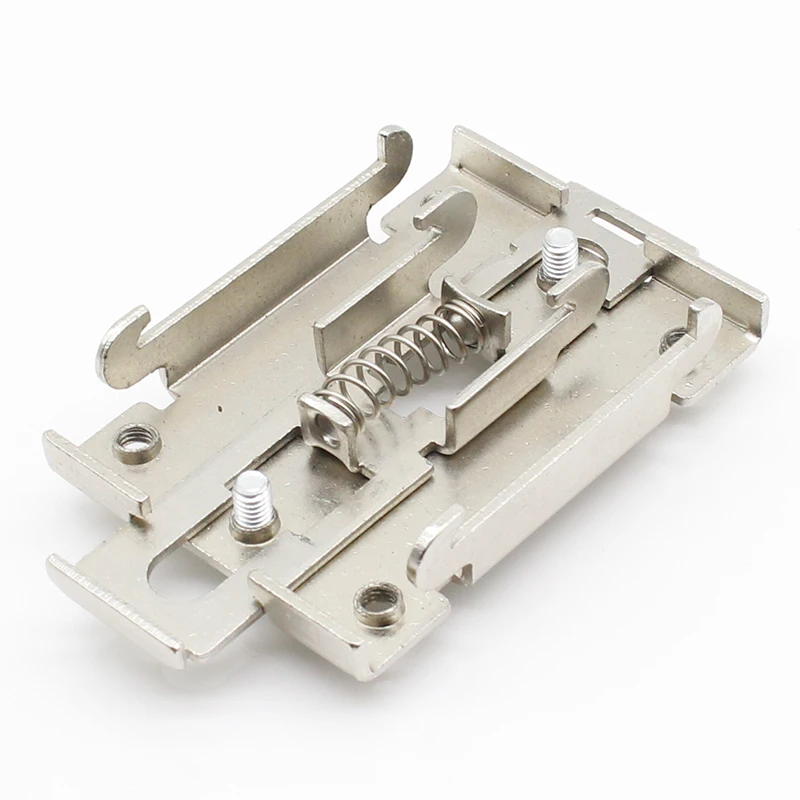 1pcs single phase SSR 35MM DIN rail fixed solid state relay clip clamp with 2 mounting screws | Обустройство дома