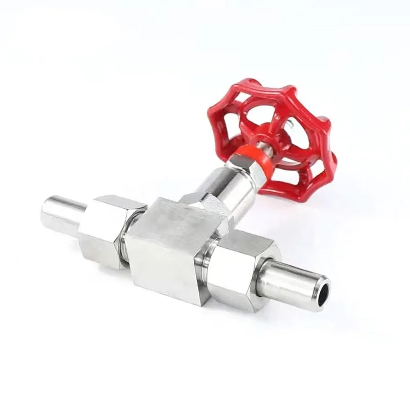 Регулируемый игольчатый клапан J23W-160P DN6 DN8 DN10 DN15 высокотемпературный из