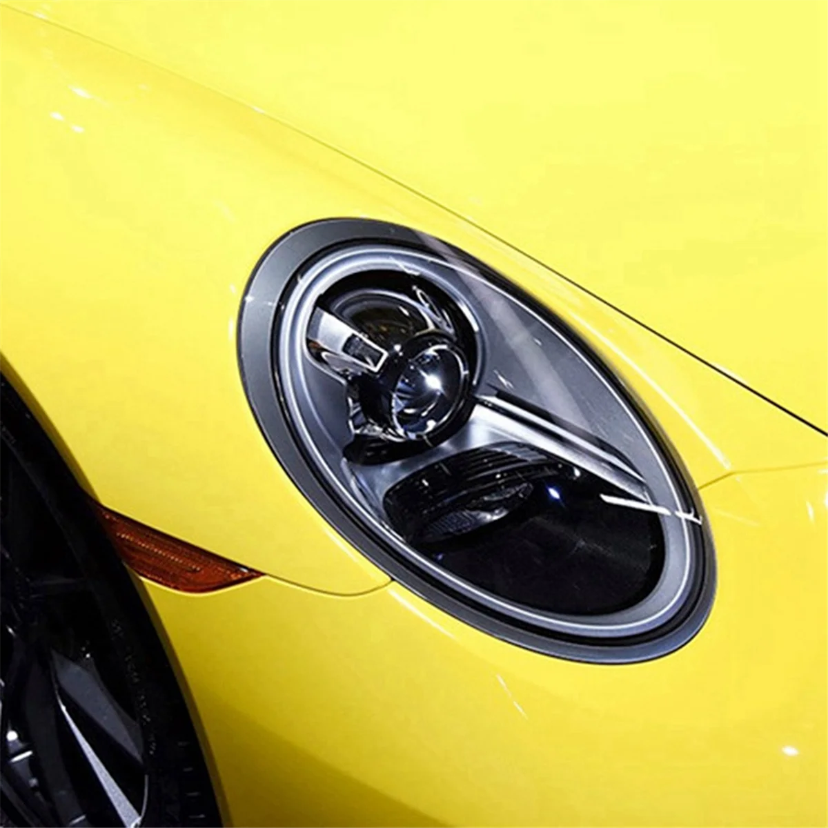 Автомобильная фара правая передняя прозрачная крышка объектива для Porsche 991 911