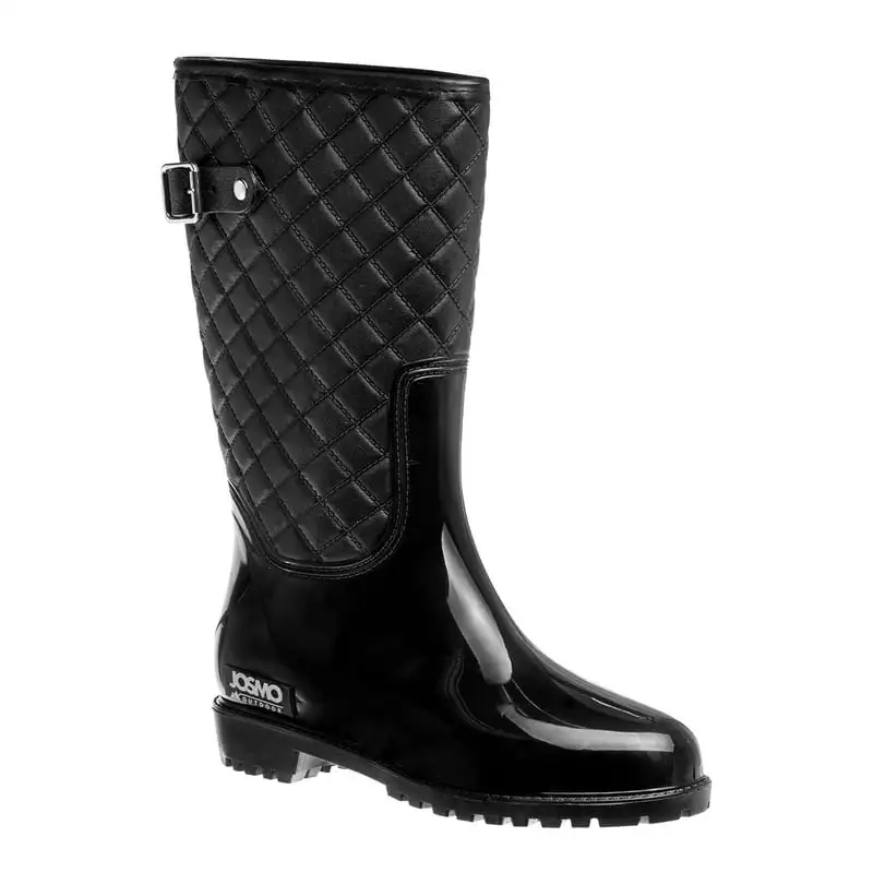 

Женские стеганые высокие сапоги для снега с регулируемой пряжкой и ремешком