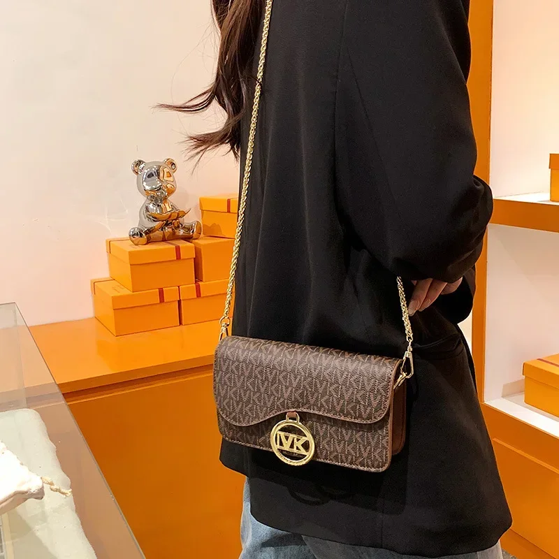 Роскошные женские сумки на плечо IVK дизайнерские через сумочка женский клатч