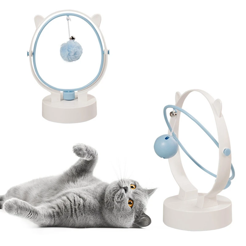

Cat Toy Automatic Electric Cat Training Toys Cat Teaser Interactive Funny Cat Bite Feather Cat Toys