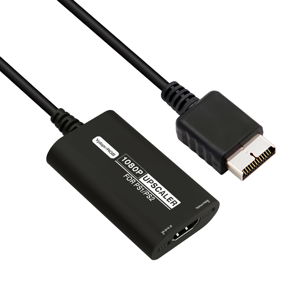 

Видеоконвертер Rgb-ypbpr, HDMI-совместимый Высококачественный кабель для Ps1, Ps2, Hd, кабель Micro Usb, встроенный переключатель Rgb-ypbpr