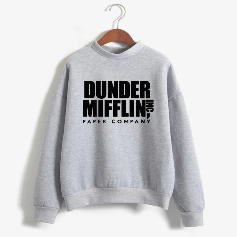 

Tops The Office Tv Hoodie Men Women Dunder Mifflin Inc Paper Company Wernham Hogg TV Show Michael Scott Space Sweatshirt