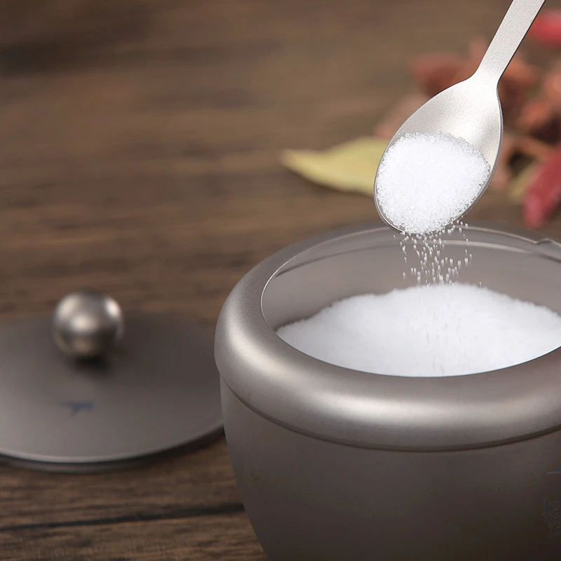 Котелок для приправ из чистого титана портативная коробка кухонный бытовой