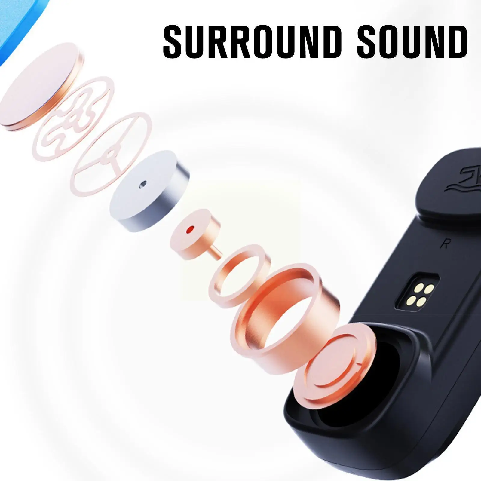 

Bone Conduction Earphone Swimming Goggles Underwater Music MP3 Player With 8G Memory Headphones IPX8 Waterproof For Xiaomi O8C1