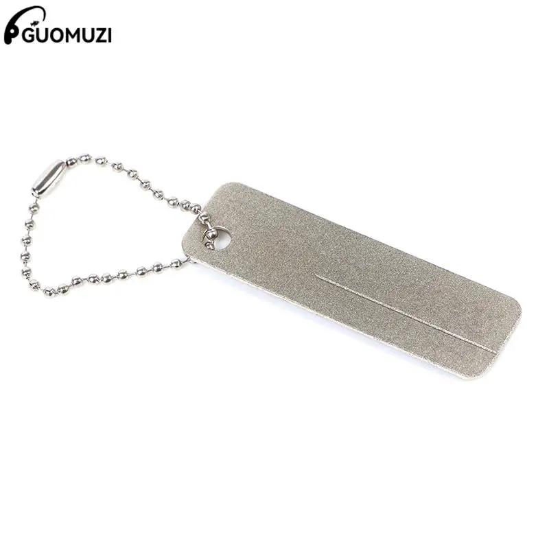 

Мини-инструмент для повседневного использования Карманный алмазный камень точилка-брелок для ножа рыболовный крючок пилка для ногтей улич...