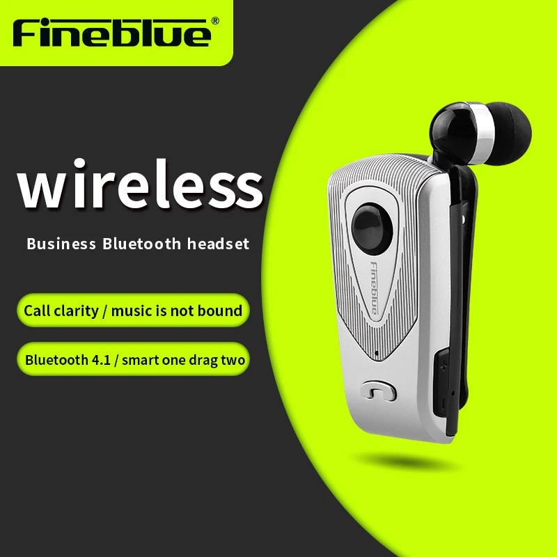 

Fineblue F930 Bluetooth Earphones Mini Wireless Handsfree Calls Earbuds With Microphone Calls Remind Vibration Wear Clip Headset