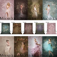 mocsicka vinyl abstract flower photography backdrops for portrait photo studio background maternity art newborn photoshoot props
