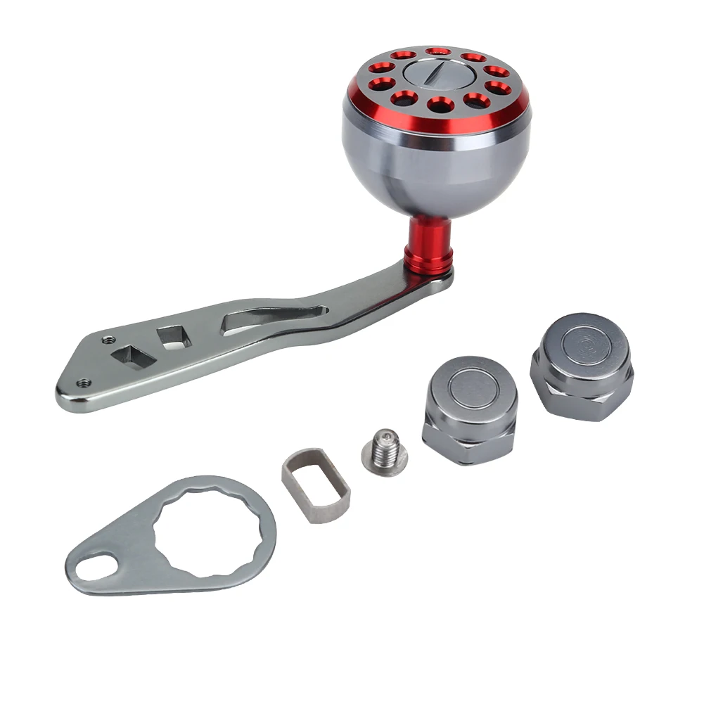 

1Pc Durable Metal Handle Part Accessory for Abu Round Baitcast Fishing Reel Reel Handle Reel Handle Reel Handle