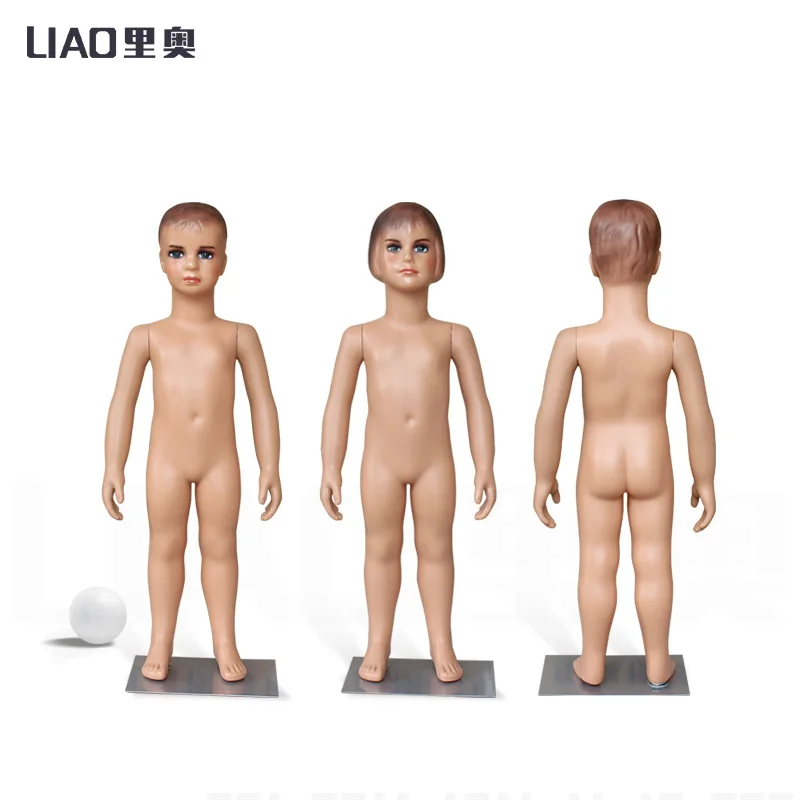 2 шт. пластиковые манекены для мальчиков и девочек