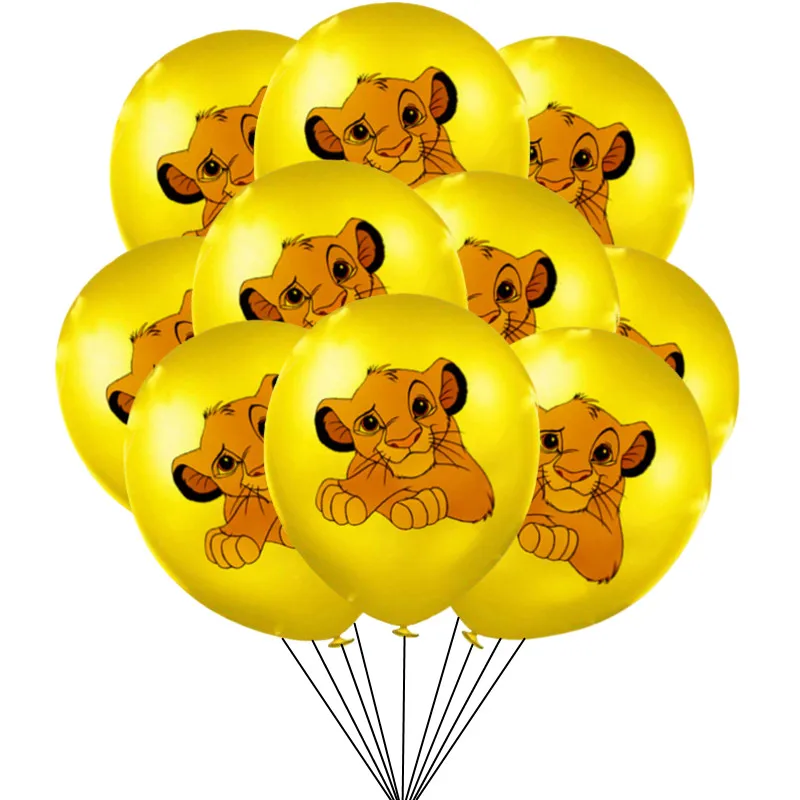 

Латексные шары Король Лев 10/20/30 шт.