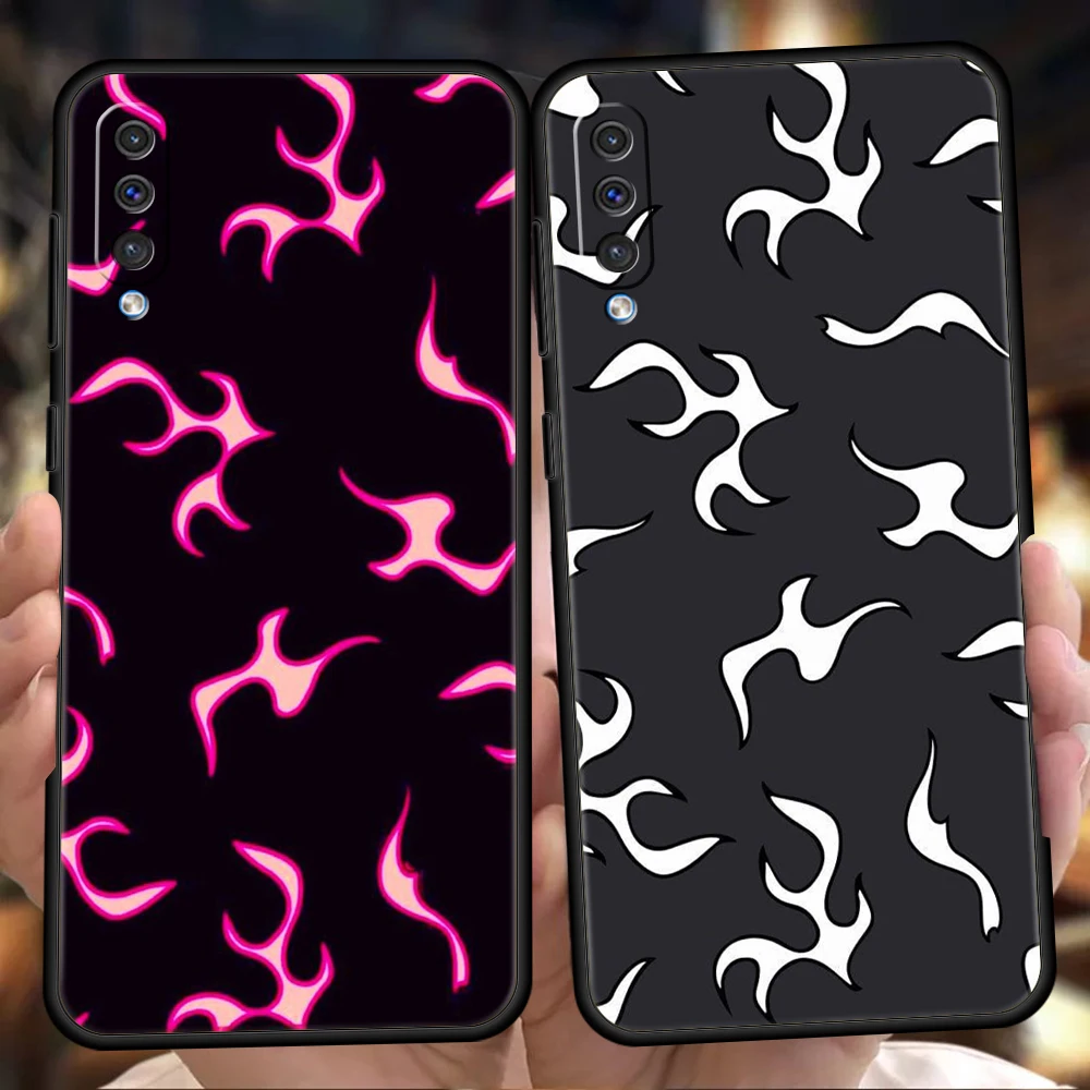 

Flame Painted Phone Case for Samsung Galaxy A42 A22 A12 5G A02 A03 A04 A04S A50 A70 A10 A20 A30 Silicone Cover Shell Coque Capas