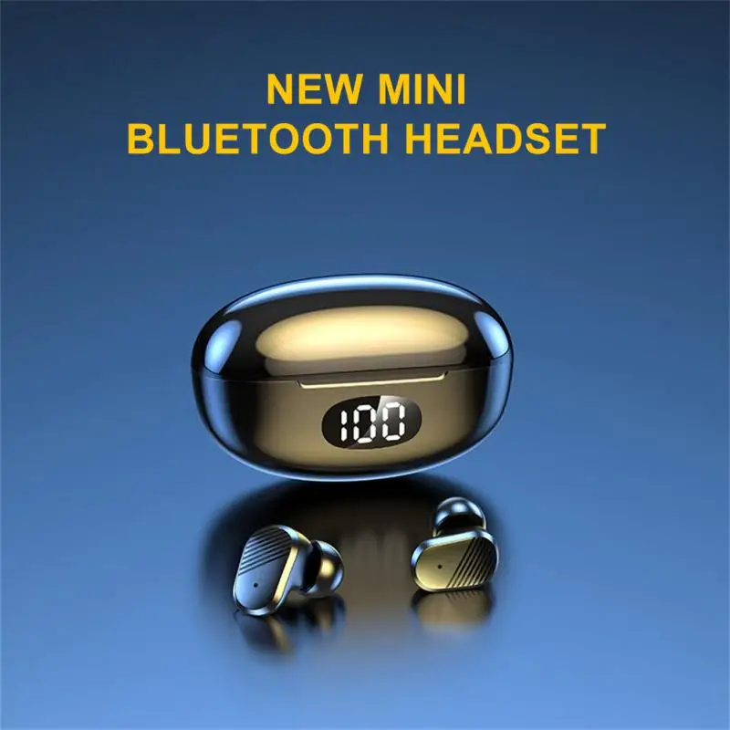 Беспроводные наушники TWS удобная легсветильник Bluetooth-гарнитура