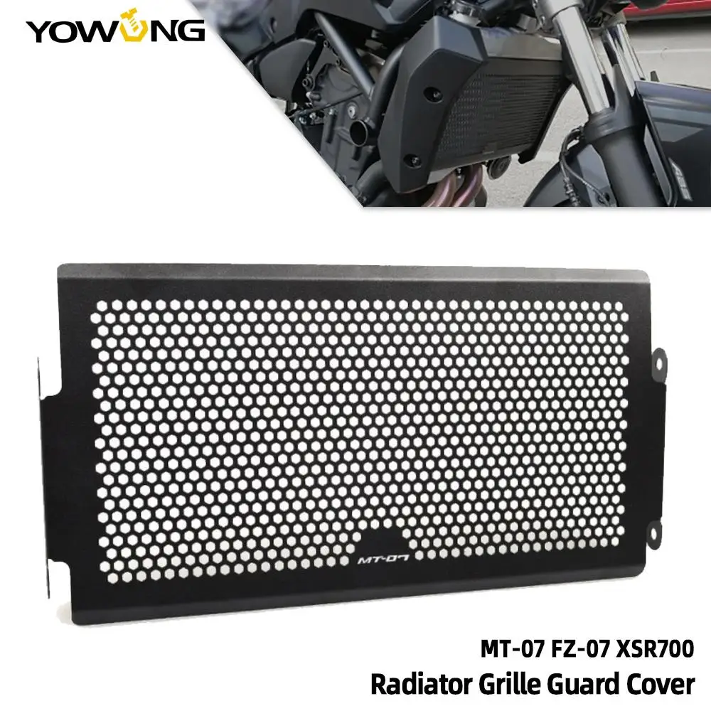 For MT07 MT-07 Radiator Grille Cover Guard Pecfectly Motorcycle Accessories Protector 2014 2015 2016 2017